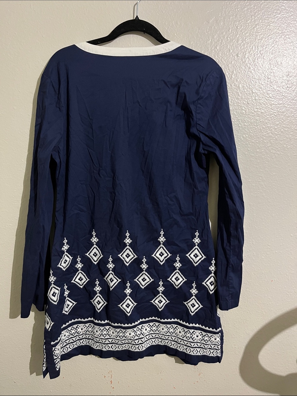 Athleta Desert Diamond Embroidered Tunic Top - Picture 4 of 7